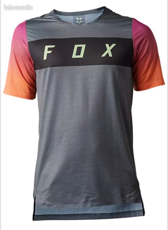 Fox racing T-shirt à manches longues Flexair Novah, Gris Bikeinn