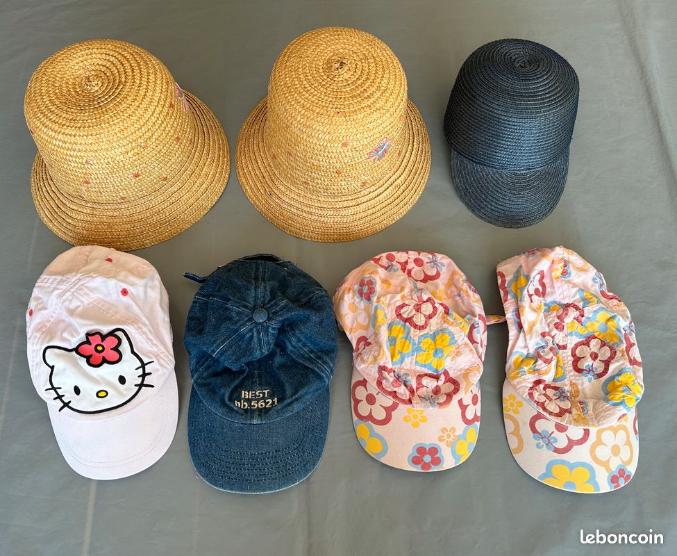 Lot casquettes et chapeaux - enfant (image 1)