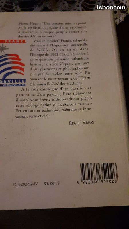 La France à l exposition universelle Séville 1992 (image 2)