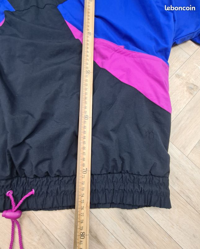 Veste Coup-vent à motif fou - Y2K - Oversize - Taille L Homme - Très Bon état - 1109 (image 10)