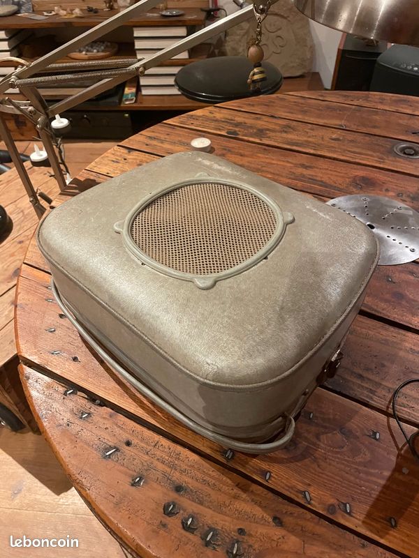 Magnétophone Cassette Portable Teppaz TEP 2000 - Rare, En Parfait état De Fonctionnement