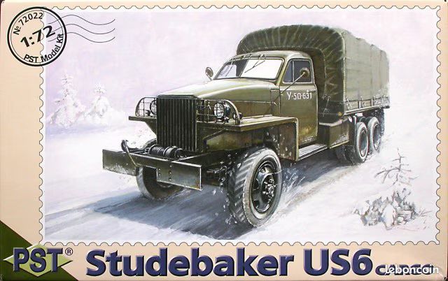 Studebaker US6 Cargo Truck 1/72 (image 1)