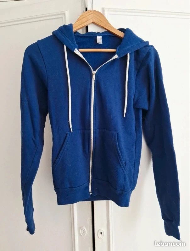 Pulls à capuche avec zip American Apparel