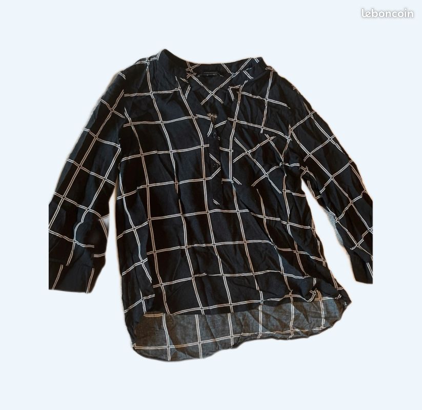 Chemisier à carreaux (image 1)