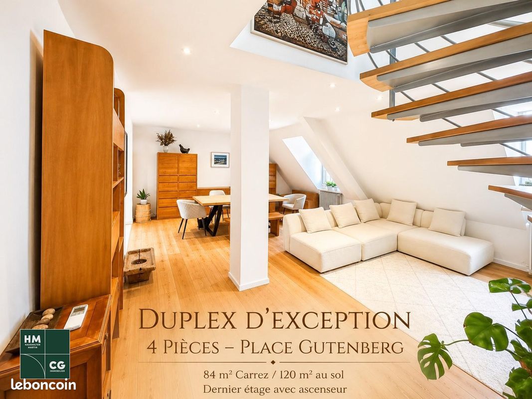 Appartement 4 pièces 84 m² · à Strasbourg · 84 m² · 575 120 €