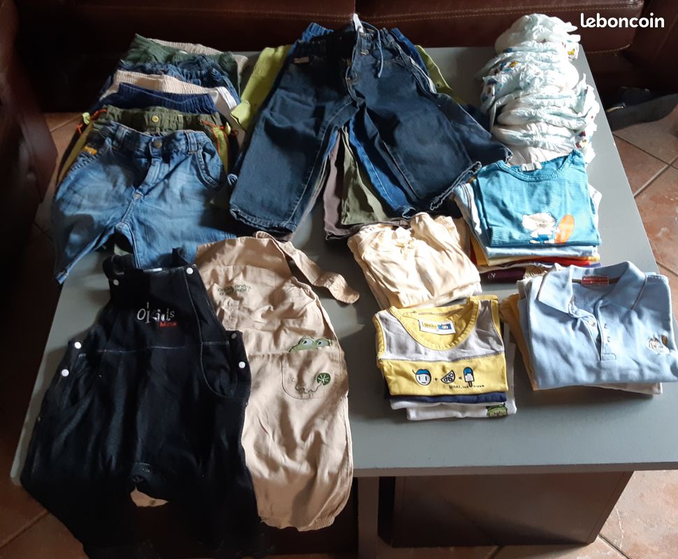 Lot vêtement printemps été 2 ans (image 1)