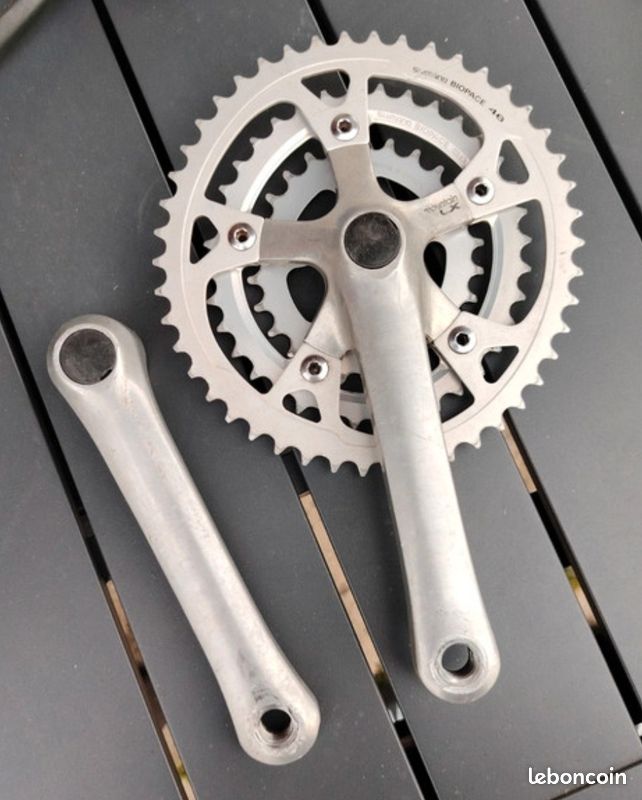Pédalier VTT Shimano Mountain LX 1988 – 1,37x24T / 68 Mm – Japon – Occasion