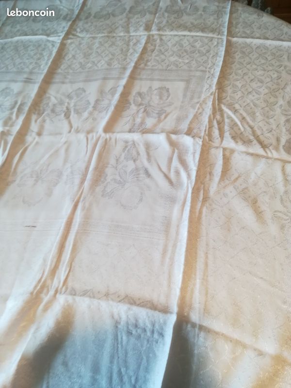 Nappe blanche coton (image 1)