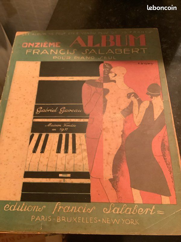 + de 50 partitions musique 1900/20/… (image 9)