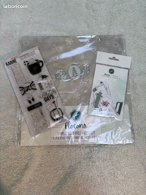 Kit de Scrapbooking « flocon » (image 1)
