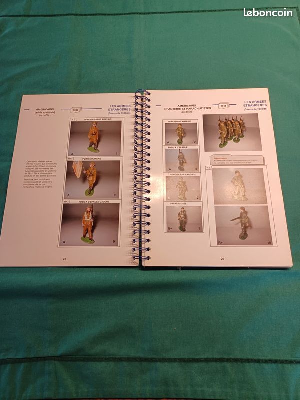 LES FIGURINES QUIRALU VOLUME 3 format A4 PORTRAIT - 266 PAGES -BACK SQUARE GLUE $83.61