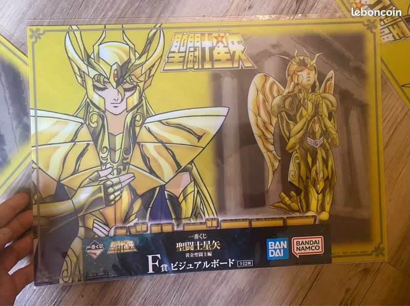Figurine Bandai Saint Seiya - Vierge Virgo Gold Cloth - Édition 1987 - Japon