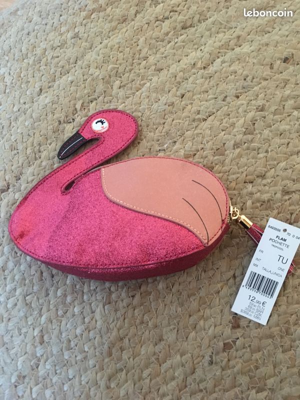 Pochette étam flamant rose neuve (image 1)