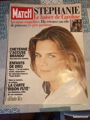 AFFICHE 60x80 PARIS MATCH 2580 . Christine Deviers Joncour AFFICHE 60x80 PARIS MATCH 2580 . Christine Deviers Joncour