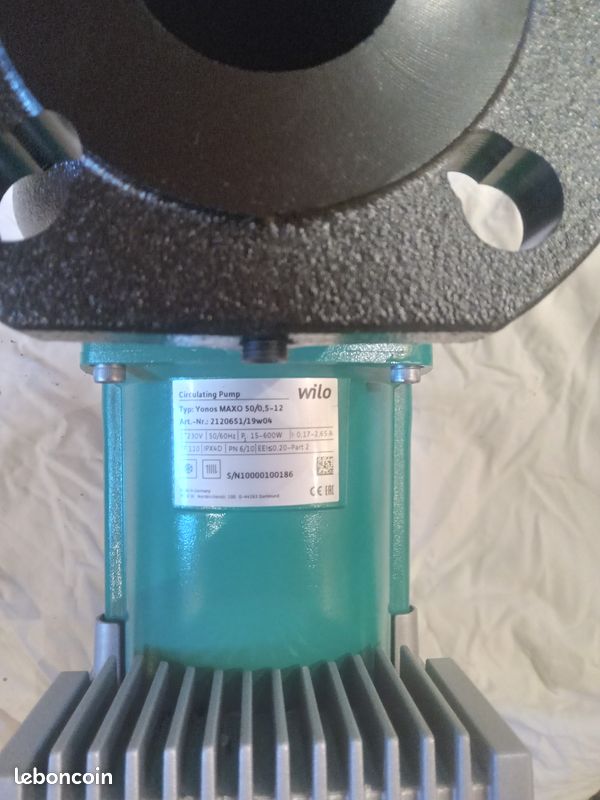 CIRCULATEUR WILO Yonos MAXO 50/ 0.5-12 (image 2)