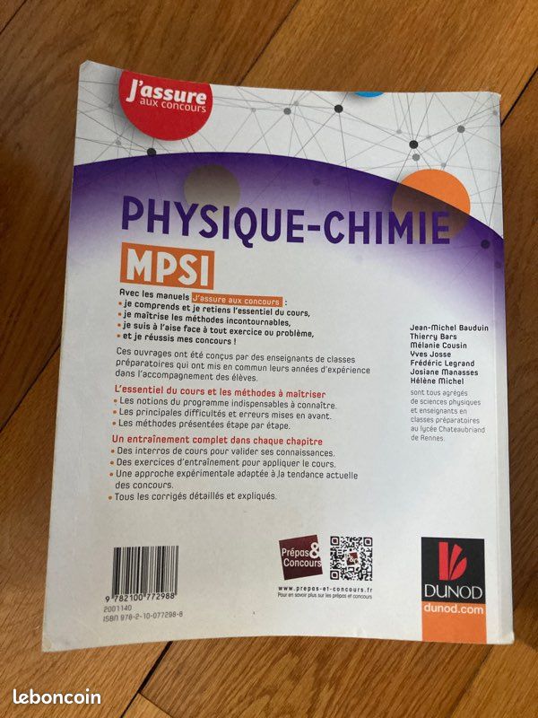 Physique Chilien MPSI (image 2)