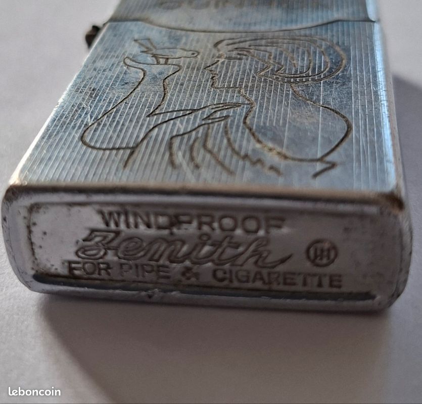 ANCIEN BRIQUET A ESSENCE THORENS n2 - POUR PIECES - VENDUE EN L'ETAT