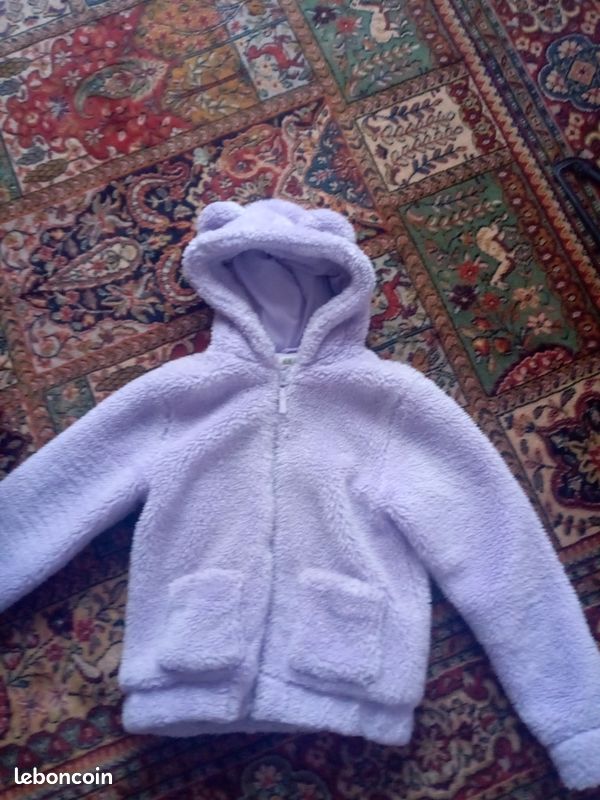 Veste moumoute nounours (image 1)