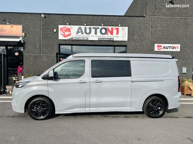 59 995 HT Nouveau Ford Custom SPORT cabine approfondie 7 places et toit relevable cabine Specipro SANS TAXE - GARANTIE 5 ANS (image 3)
