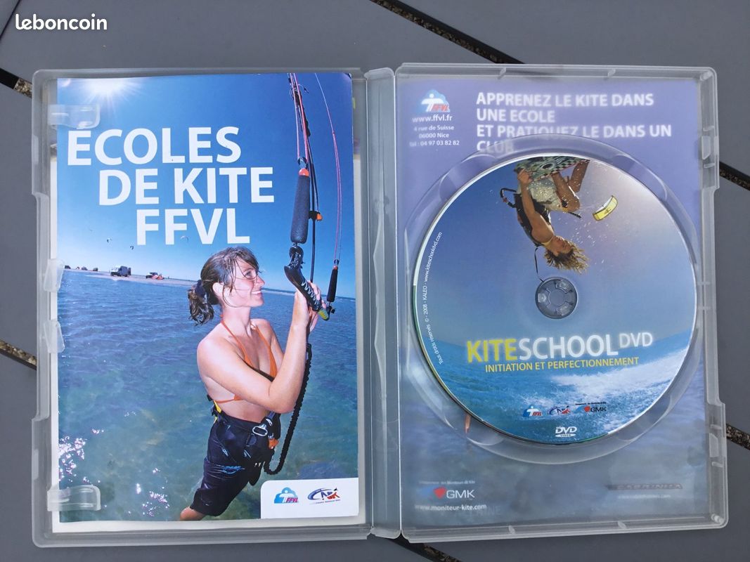Kiteschool dvd initiation et perfectionnement (image 1)