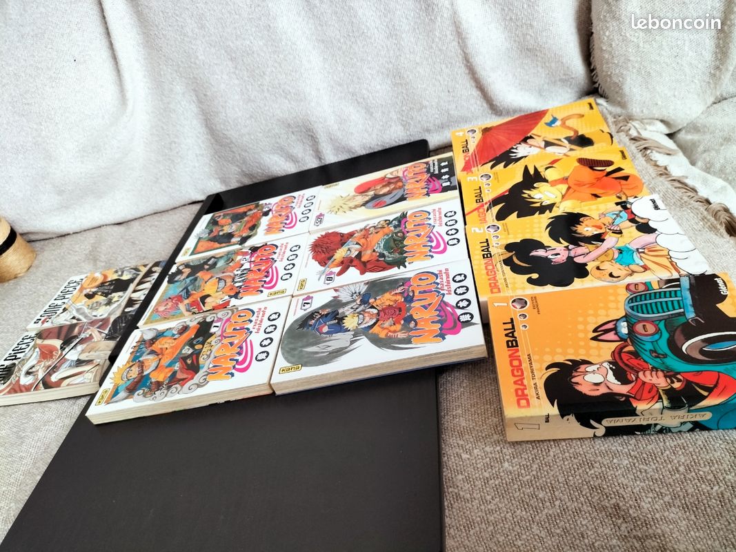 Lot de Mangas Dragon Ball, Naruto, One Piece (image 2)