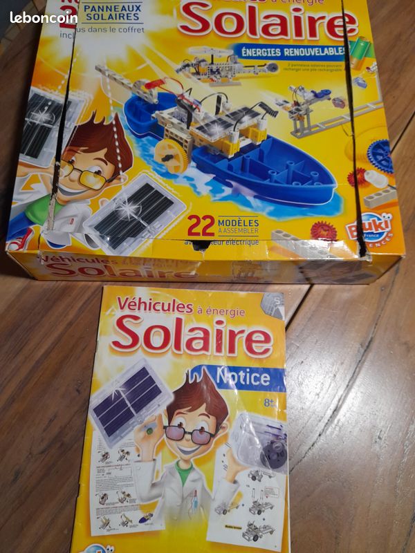 Jeu Véhicules Électriques BUKI - Pour 8 Ans Et Plus, Occasion, Manque Quelques Pièces Et Dynamo