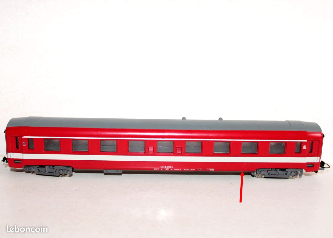 Voiture UIC Capitole Roco Classe 1 - Modèle Réduit Train Occasion