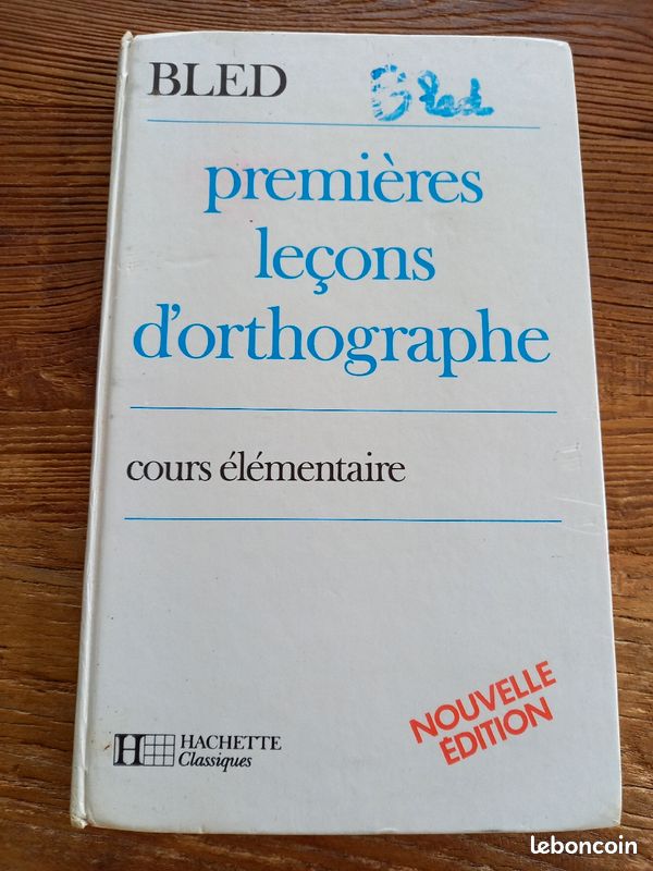 Bled premières leçons d'orthographe Cours élémentaire (image 1)