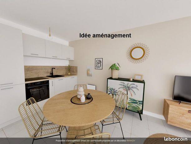 Appartement 2 pièces 36 m²