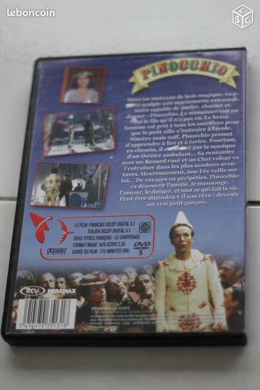 DVD " Pinocchio " (image 2)