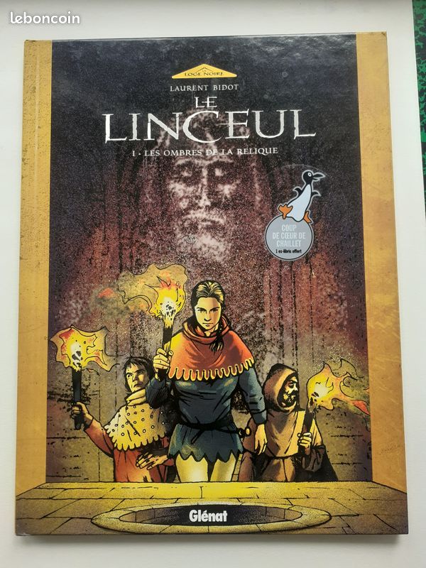 Bd eo le linceul Laurent Bidot tome 1 Glénât Gilles Chaillet suaire Turin (image 1)