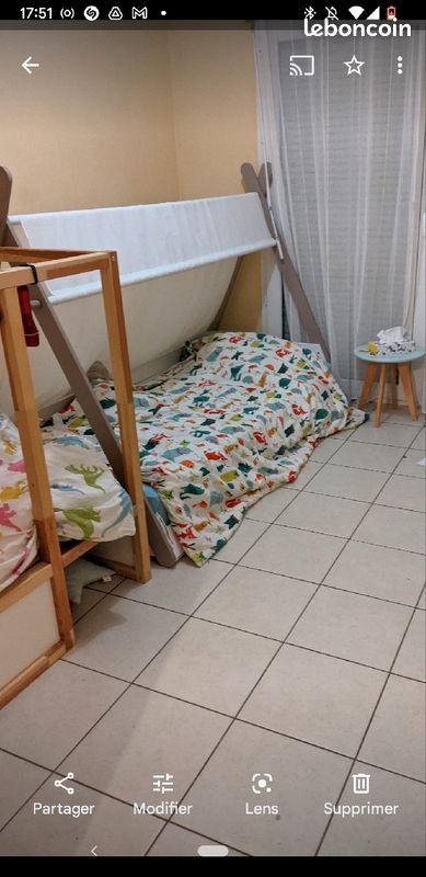 Lit enfant cabane type tipi (image 3)