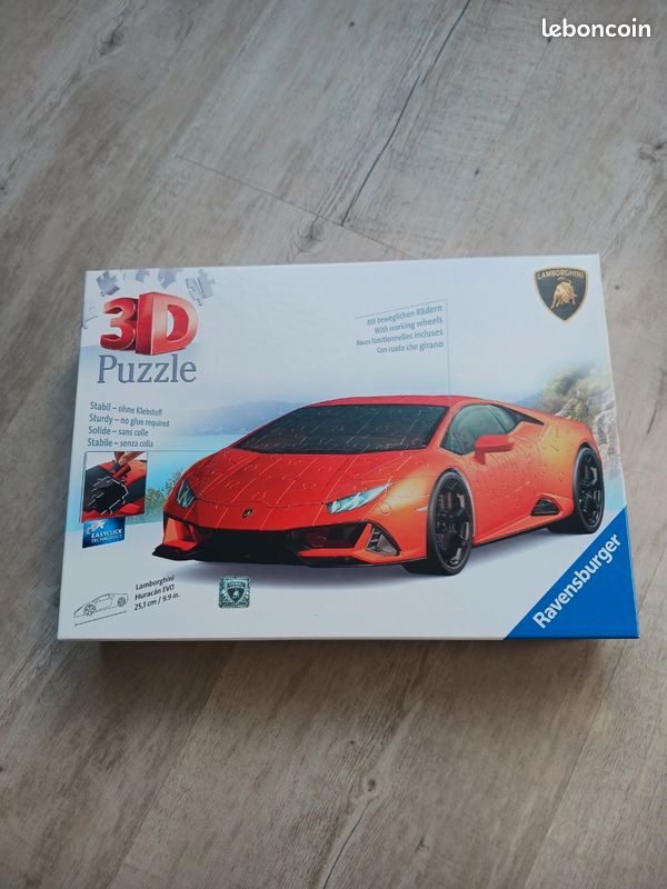 Puzzle 3 D lamborghini (image 1)