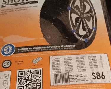 Chaussettes textile Équipement auto