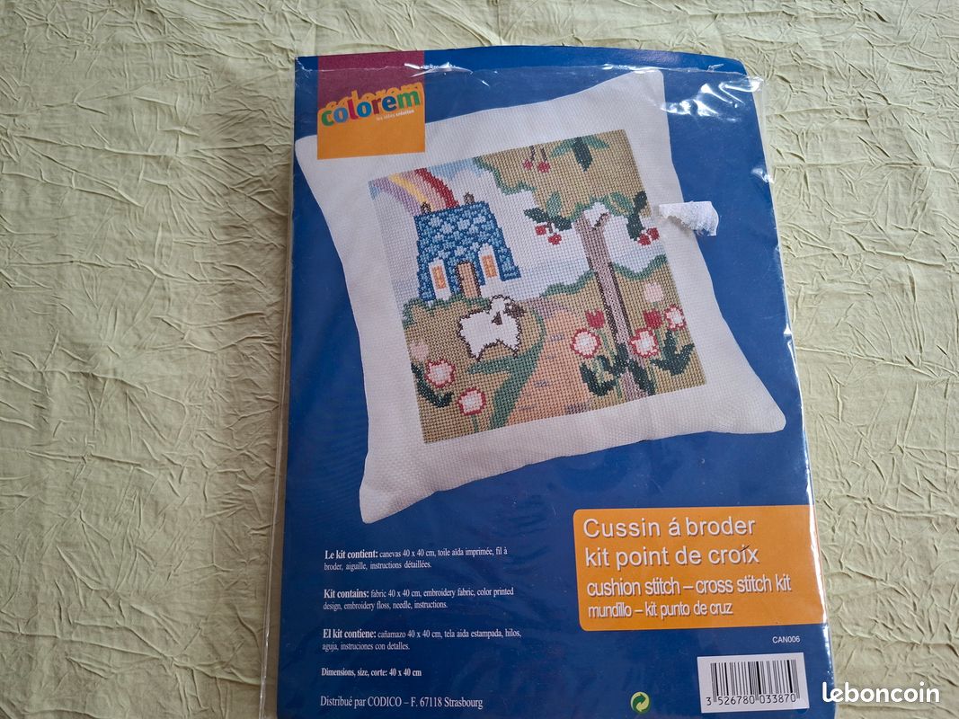 Kit de broderie à broder (image 1)