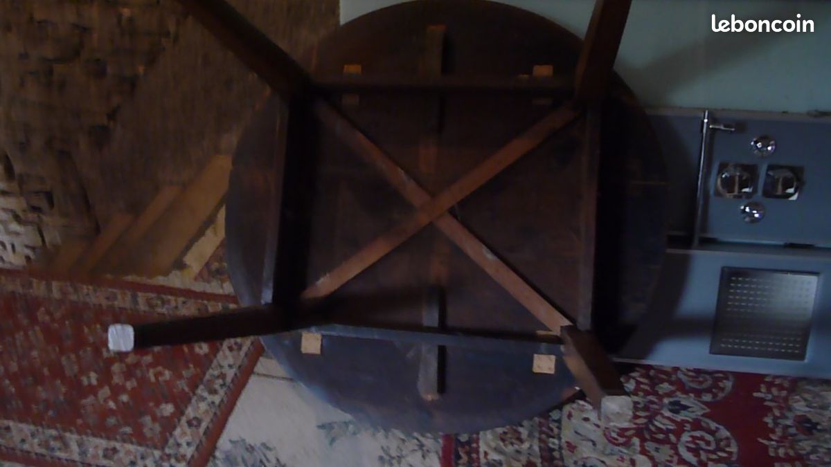 Table- ronde en - bois (D-G-Y ) (image 3)