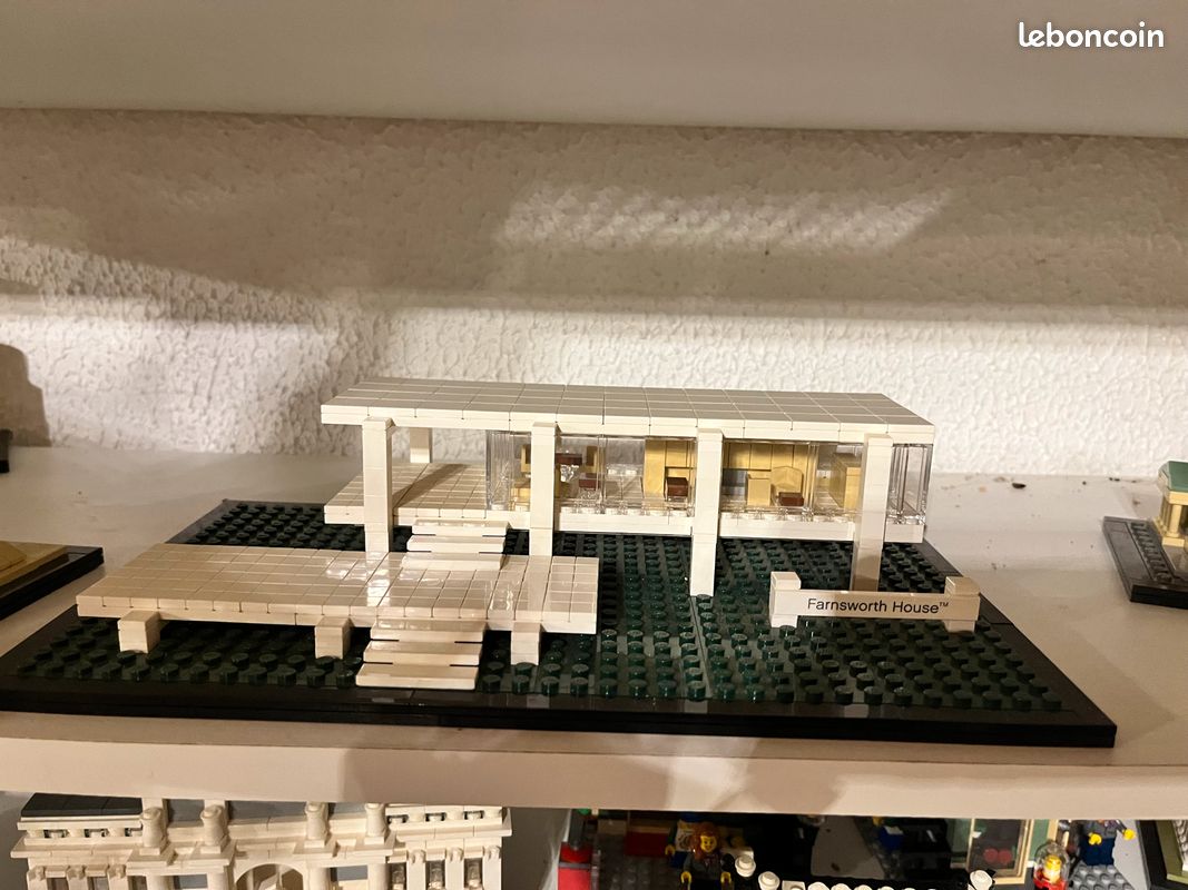 21009 Lego Architecture Farnsworth House Complet Jeux Jouets