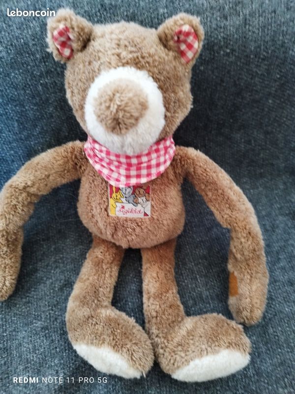 Vieux Ours En Peluche Sigikid Made In Germany - XXème