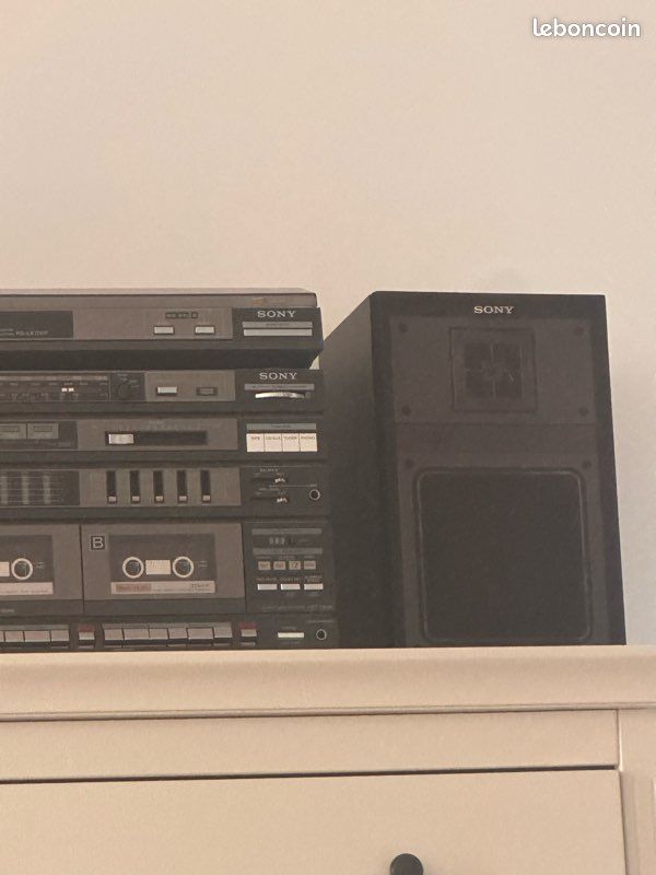 Chaîne Hi-Fi Sony XO-700W Vintage Années 80 – Complète avec platine vinyle, enceintes et notice (image 6)