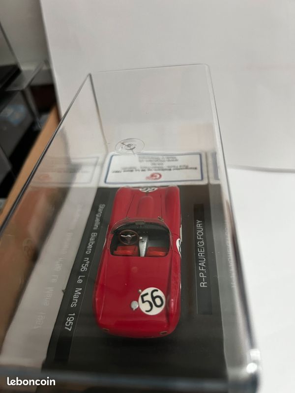 Stanguellini 750S #52 24 Heures du Mans 1958 1/43 GCAM Edition Li