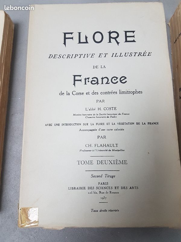 Flore descriptive et illustrée de la France de la Corse et des contrées limitrophes (image 3)