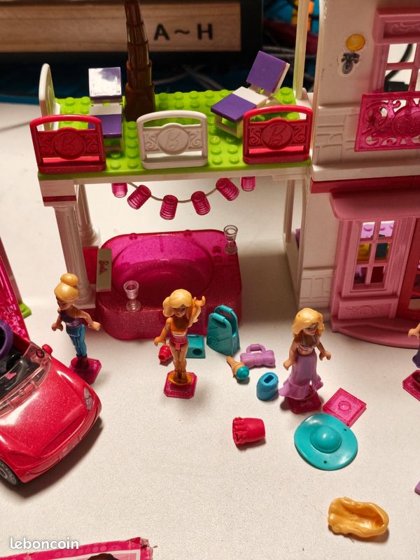 Mega Bloks - 80149 - Jeu De Construction - Barbie - La Maison - 222 Mega Bloks - 80149 - Jeu De Construction - Barbie - La Maison - 222