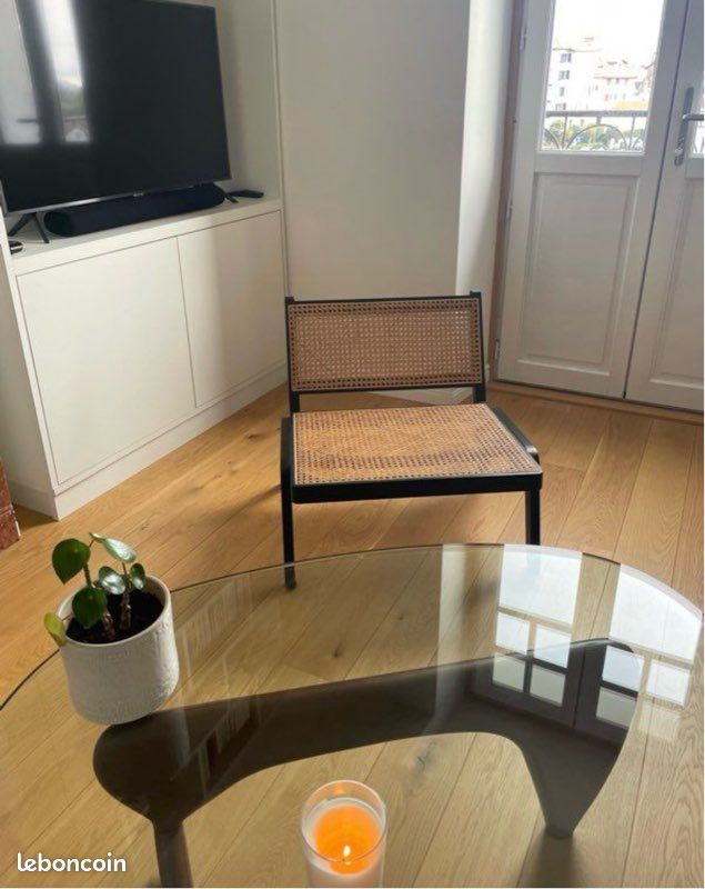 Lot De 4 Fauteuils H&M Home - Acajou Foncé, Noir, Style Moderne, Assemblés