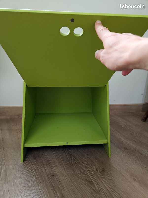 Table de chevet verte vertbaudet (image 3)