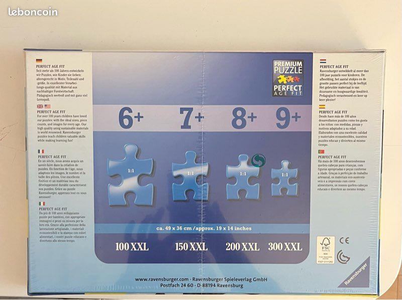 Puzzle Ravensburger cheval (image 2)