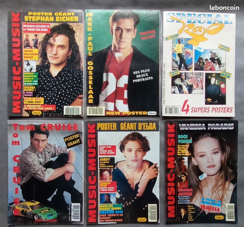 Poster equipe de france dans Objets de Collection sur le