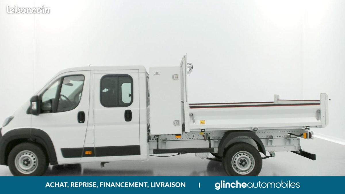Fiat Ducato CA L4 3.5t Maxi 2.2 180ch Heavy Duty Benne Aluminium + Coffre JPM (image 4)