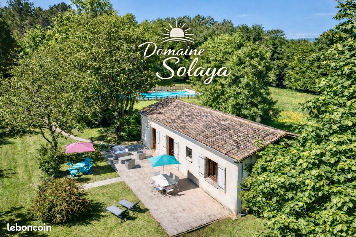 ☀️Gîte Nature : Piscine-Clim-Jeux-Chevaux (image 1)