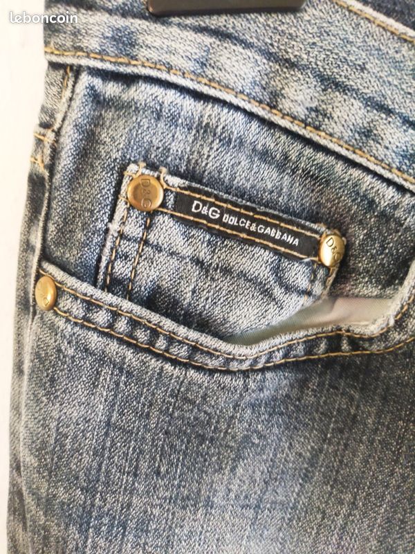 Magnifique jean marque D&G dolce&gabanna (image 6)