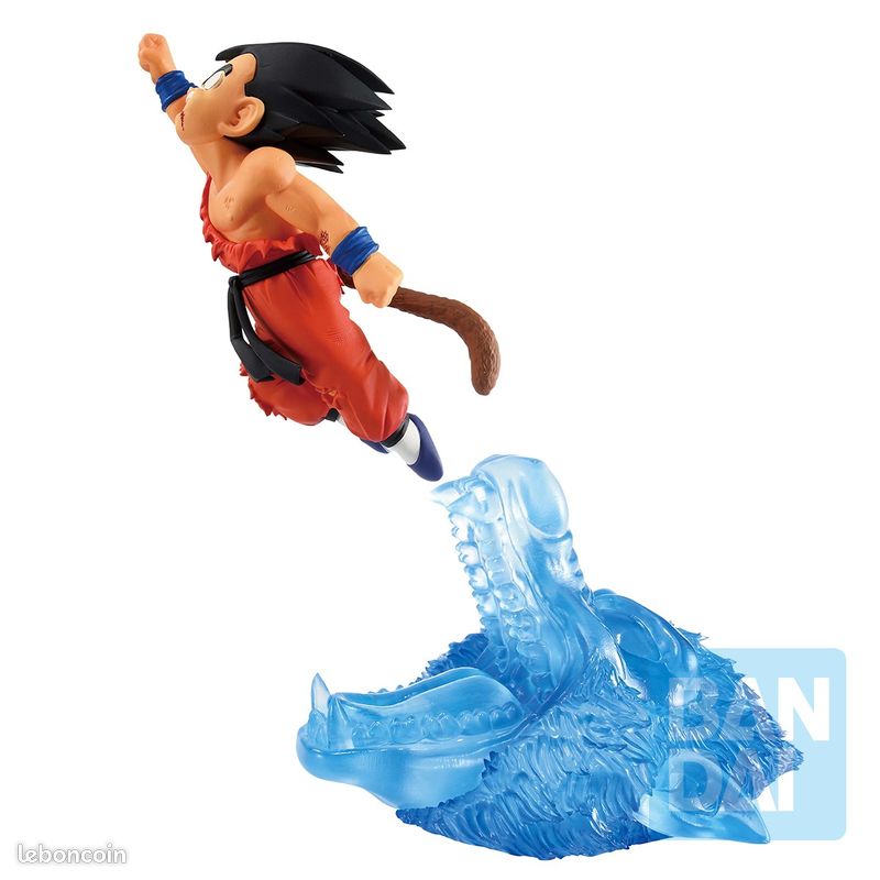 Figurine Dragon Ball Neuve Goku Super Saiyan Blanc 28CM PVC Jouet Collection Statue - Collection